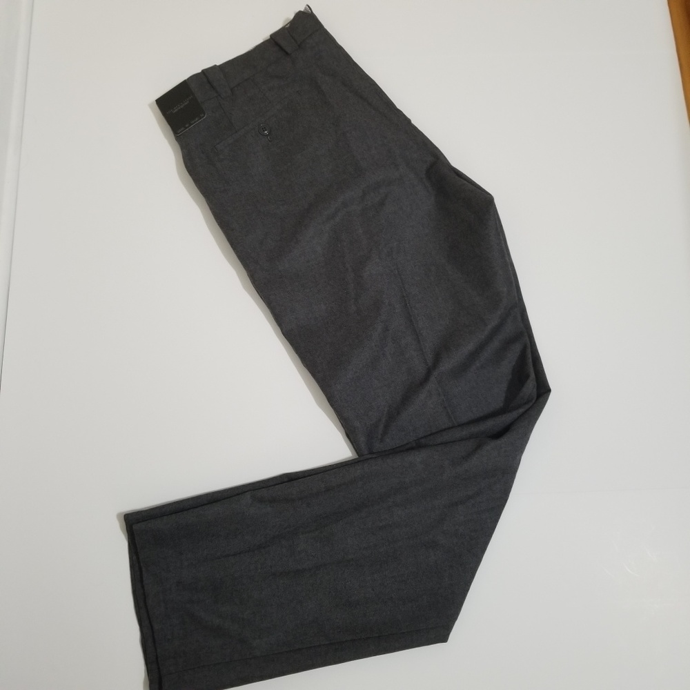 NWT Bloomingdale's Men's Charcoal Pants 36W34L